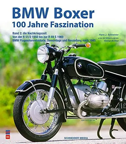 Produktbild: BMW Boxer - 100 Jahre Faszination (Band 2): Die Nachkriegszeit: von der R 51/2 1950 bis zur R 69 S 1969