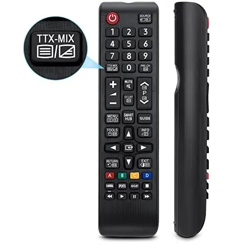 Produktbild: BN59-01199G Ersatz-Fernbedienung-für-Samsung-TV, Universal Fernbedienung für Samsung UHD Crystal Ultra HD HDR Neo QLED 4K/8K Smart TV (2021/2022)