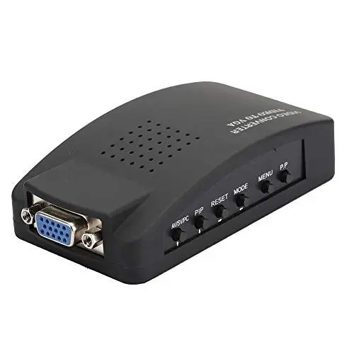 Produktbild: BNC Auf VGA Adapter, Video zu VGA Konverter 1080p Video Audio Konverter Adapter S Video zu VGA Wandler Adapter, für DVD PDP VCD Spielekonsole