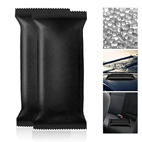 Produktbild: Boadw 2x500G Luftentfeuchter Auto wiederaufladbar Feuchtigkeitskissen Mikrowelle schnell wirkende Entfeuchtung Tasche für Auto Keller Garage RV Feuchtigkeitsentfernung
