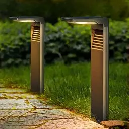 Produktbild: Boadw LED Solar Lampen Außen Garten Wegeleuchten Warmweiß Wetterfest mit 2 Modi Hell Solar Wegbeleuchtung IP64 Wasserdicht für Außen, Hinterhof, Garten, Rasen Beleuchtung 2 Stück