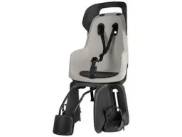 Produktbild: Bobike Unisex-Adult Kindersitz Mini Exclusive Fahrradsitz Hinten, Urban Black, One Size