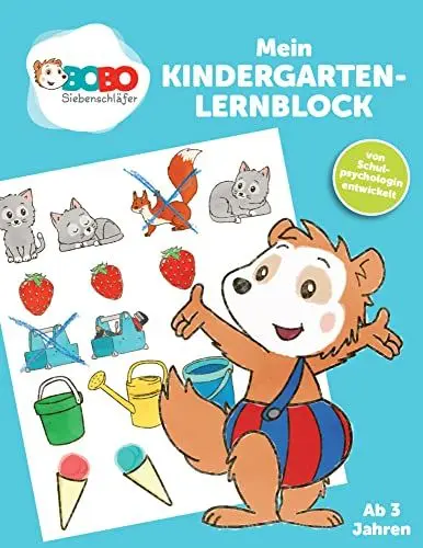 Produktbild: Bobo Siebenschläfer - Mein Kindergarten Lernblock