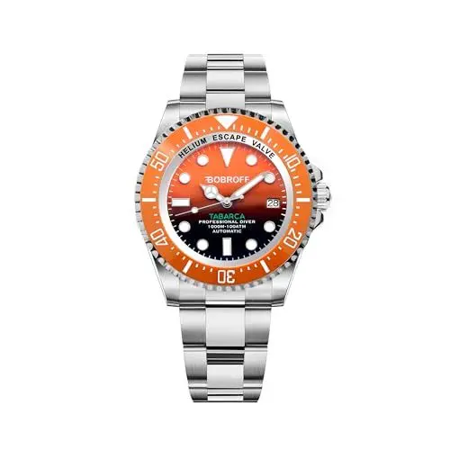 Produktbild: Bobroff Herren Analog-Digital Automatic Uhr mit Armband S0375337