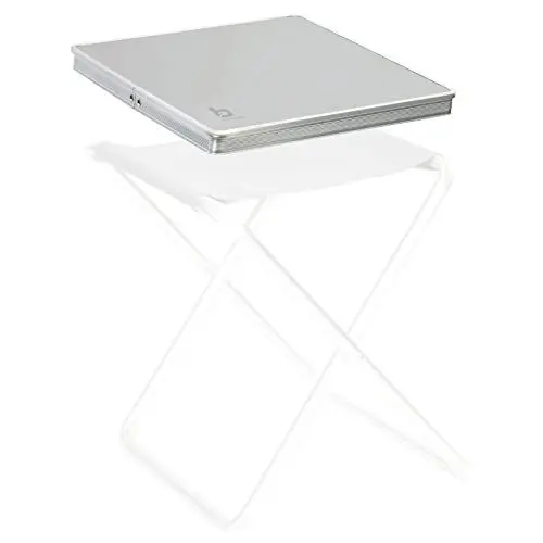 Produktbild: Bo-Camp Alu Tisch Platte Klapp Hocker Tablett Falt Angler Sitz Auflage Camping