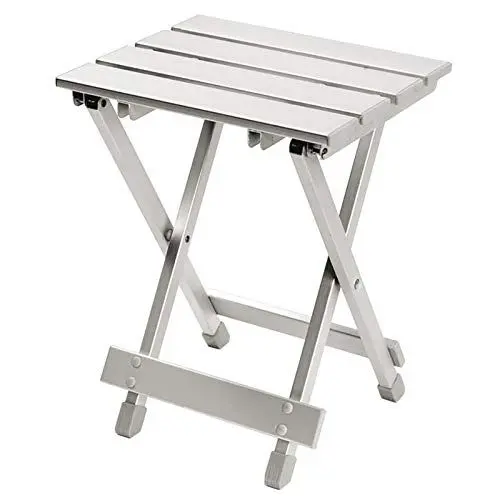 Produktbild: Bo-Camp Mini Alu Klapphocker Camping Tisch Angel Hocker Falthocker Sitz klappbar