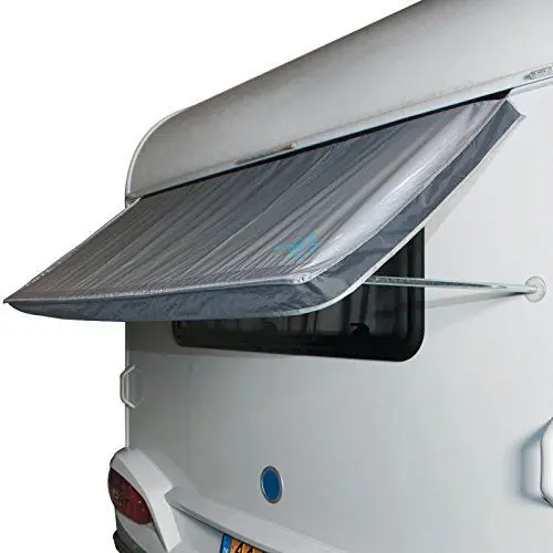 Produktbild: Bo-Camp Wohnwagen Markise Fenster Wohnmobil Camping Sonnen Schutz Keder 180x75cm