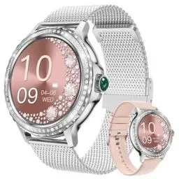 Produktbild: BOCLOUD Smartwatch Damen Herren, Smart Watch für iPhone Android Handy, IP68 wasserdichte Smartwatch mit Blutsauerstoff/Herzfrequenz/Schlafüberwachung, Fitness Tracker mit Mehrere Sportmodi