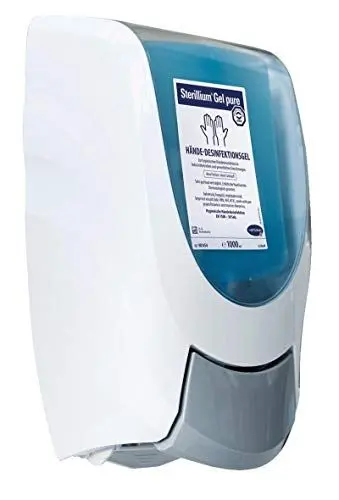 Produktbild: BODE Chemie CleanSafe Basic Dosierspender aus Kunststoff für reines Sterillium Gel BH981445