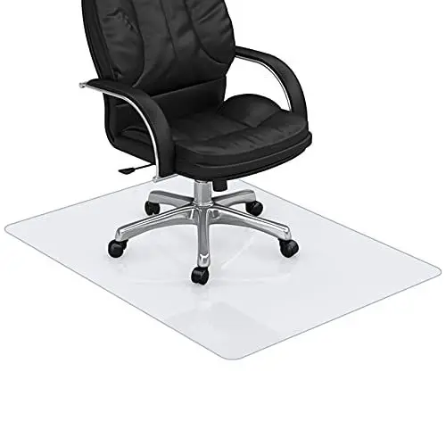 Produktbild: Generisch Bodenschutzmatte Schreibtischstuhlunterlage, hohe Schlagfestigkeit, rutschfeste Bodenschutzmatte, transparenter Parkettschutz, PVC-Stuhlunterlage für Laminat, Parkett, Hartböden (Farbe: 3,0