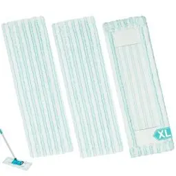 Produktbild: Bodenwischer Ersatzbezug, Wischmopp Bezug Kompatibel Mit Profi XL Micro Duo 50CM Wischmopp Wischbezüge Ersatz Mikrofaser Ersatzbezug für alle Böden 3 Stück