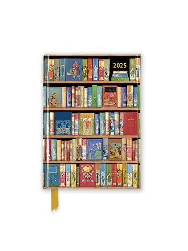 Produktbild: Bodleian Libraries – Bücherregal – Taschenkalender 2025: Original Flame Tree Publishing-Pocket Diary (Taschenkalender)
