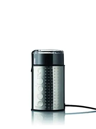 Produktbild: Bodum 11160-16EURO-4PL BISTRO Elektrische Kaffeemühle, 150 W, Edelstahl, Glänzend