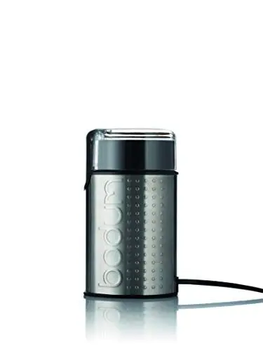 Produktbild: Bodum 11160-57EURO-4PL BISTRO Elektrische Kaffeemühle, 150 W, Edelstahl, Chrom matt