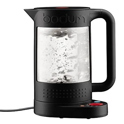 Produktbild: Bodum 11659-01EURO Bistro Elektrischer kocher, doppelwandig mit Temperaturregelung Kunststoff 19.5 x 23 x 26.5 cm, schwarz