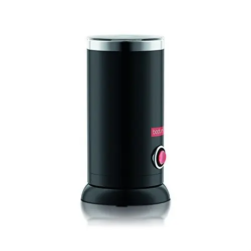 Produktbild: Bodum 11870-01EURO BISTRO Elektrische Milchaufschäumer, 550, Edelstahl, Schwarz