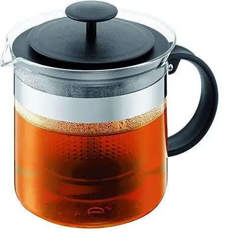 Produktbild: Bodum 1880-01 Teapress 1,5l schwarz Teapot Bistro Nouveau
