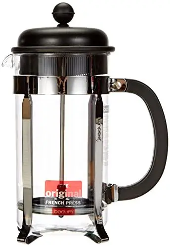 Produktbild: Bodum 1918-01SA-10 CAFFETTIERA Kaffeebereiter 8 Tassen 1 L Kunststoff, Schwarz