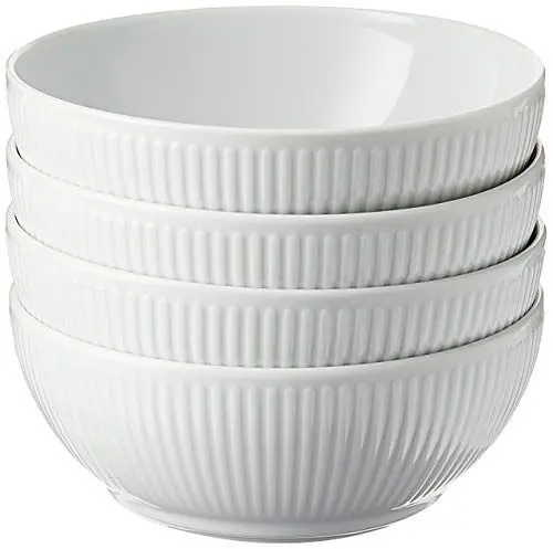 Produktbild: Bodum Douro 4 STK. Porzellanschüsseln 0.48 l, ø 14.5 cm, Porzellan, weiß