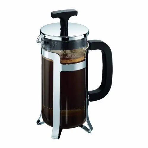 Produktbild: Bodum JESPER Kaffeebereiter (French Press System, Verchromter Edelstahlrahmen, 0,35 liters) glänzend