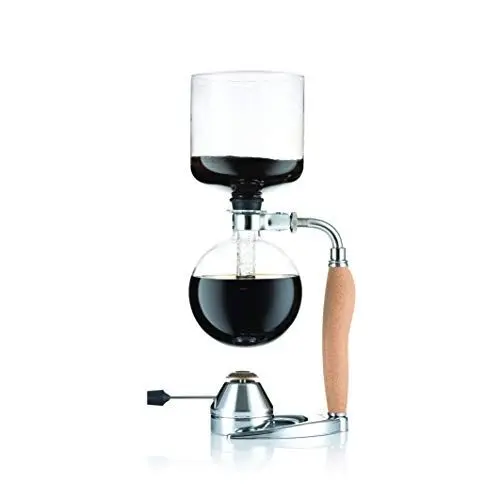 Produktbild: Bodum K11862-109 Vakuum-Kaffeebereiter, 8 Tassen, 1.0 l mit Gasbrenner, Edelstahl