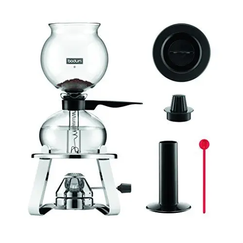 Produktbild: Bodum Kaffeebereiter, Glas, schwarz, 30 x 36.8 x 15.9 cm
