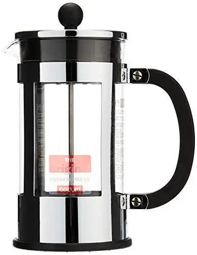 Produktbild: Bodum Kenya Kaffeebereiter 8 Tassen, Edelstahl, Silber, 10.3 x 17.5 x 22.5 cm