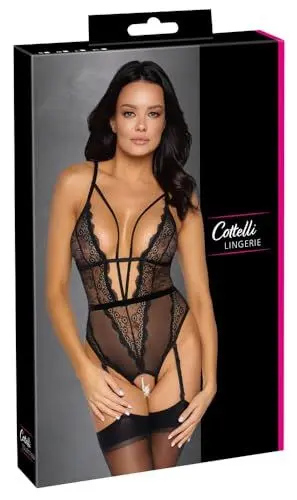 Produktbild: Body Perlenkette S Schwarz
