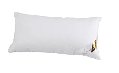 Produktbild: LINEA by böhmerwald - cosy - hochwertiges Luxus Kopfkissen extraweich, 40x80, 100% weiße neue Daunen, Allergiker geeignet, waschbar bis 60°C, in Deutschland produziert