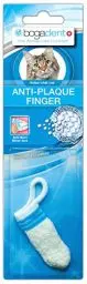 Produktbild: Bogadent bogar, Anti-Plaque Finger, Zahnbürste Katze, Mit patentierter Silberionen-Technologie, Fingerförmige Katzenzahnbürste, Katzen-Zahnpflege, Katzenzubehör, 1 Stück