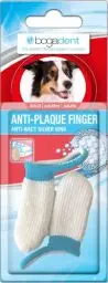 Produktbild: bogar, Bogadent Anti-Plaque Finger, Zahnbürste Hund, Patentierte Silberionen-Technologie, Fingerförmige Hundezahnbürste, Zahnsteinentferner Hund, Hundezubehör, 2 Stück