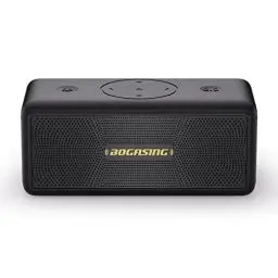 Produktbild: BOGASING Bluetooth Lautsprecher M5 Musikbox Tragbarer, 40W Surround Stereo Sound & Kraftvoller Bass, 30H Akku, IPX7 Wasserdicht, EQ, Kabelloser, Bluetooth Box, USB Stick für Draußen