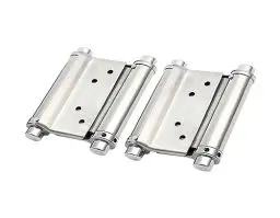 Produktbild: Bohaner Pendeltürband Türscharnier Edelstahl 2 Stück 3 Zoll rostfrei Türband Scharniere 15 kg Tragfähigkeit für Pendeltür Schwingtür Saloontür Holztür Gartentor Salontür Gartentür Saloontür Möbel