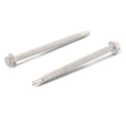 Produktbild: Bohrschrauben 4,2X25 50 Stück Sechskantkopf mit Flansch - Form K, Schlüsselschrauben, Edelstahl A2 / V2A, Blechschrauben selbstschneidend DIN 7504 / ISO 15480 - rostfrei