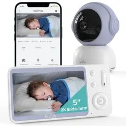 Produktbild: BOIFUN 2K/3MP Babyphone mit Kamera & APP Steuerung, 5