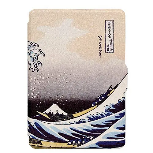 Produktbild: Boimoe Kindle Abdeckung Paperwhite magnetische Premium leichte und dünnste PU-Leder Smart Cover für alle neuen Amazon Kindle Paperwhite Generationen, Surfen