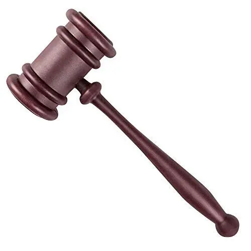 Produktbild: Plastic Judge Gavel Hammer Fancy Dress Accessory 27cm