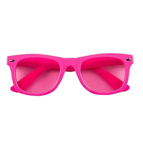 Produktbild: Boland 02609 - Brille Dance, neon-pinke Party-Brille für Erwachsene, Accessoire, Kostüm, Karneval, Mottoparty, JGA