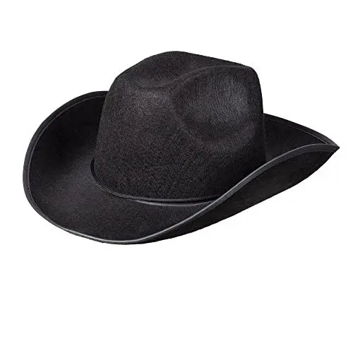 Produktbild: Boland 04071 - Hut Cowboy, für Erwachsene, Kopfbedeckung, Filz-Optik, Rodeo-Reiter, Wilder Westen, Kostüm, Karneval, Mottoparty