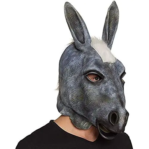 Produktbild: Boland 10117840 Latexmaske, unisex-adult, Esel, One Size