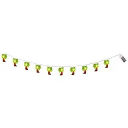 Produktbild: Boland 52157 - LED-Lichterkette Palmen, Länge 140 cm, Batterietyp 2xAA, Dekoration, Karneval, Mottoparty, Gartenparty, Sommerfest
