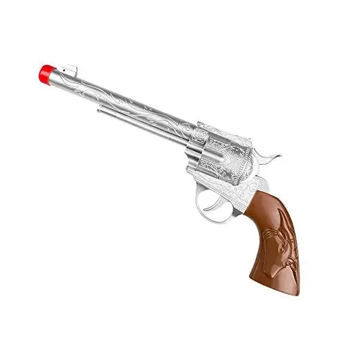 Produktbild: Boland 54339 - Pistole Sheriff, Größe circa 29 cm, Attrappe, Waffe, Polizei, Wilder Westen, Cowboy, Kostüm, Karneval, Mottoparty
