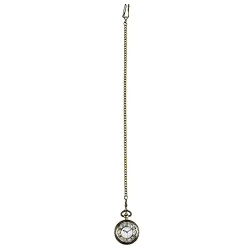 Produktbild: Boland 54508 - Taschenuhr Steampunk, Zubehör für Faschingskostüme, Steampunk Accessoires für Damen und Herren, Uhr Attrappe, Kostüm Zubehör