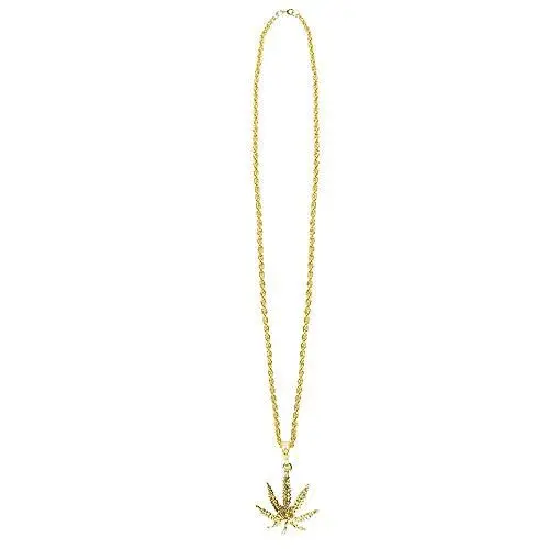 Produktbild: Boland 64306 - Halskette Pimp, Gold, Mode-Schmuck, Gangster, Millionär, Geschenk, Accessoire, Kostüm, Karneval, Mottoparty