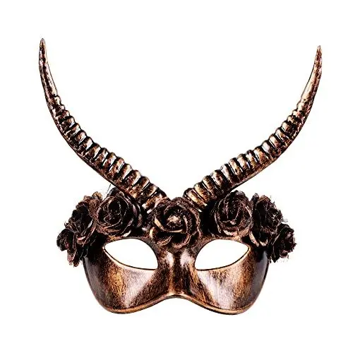 Produktbild: Boland 72253 - Augen Maske Mama Legba für Erwachsene, Maske für Halloween oder Karneval, Kostüm Zubehör, Faschingskostüme, JGA