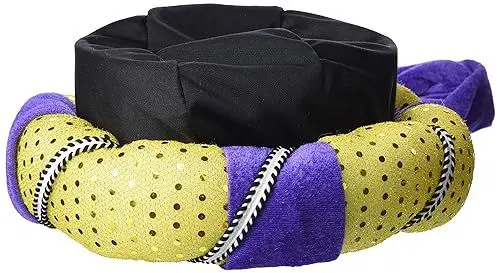 Produktbild: Boland 81002 - Hut Turban Sultan Orient für Faschingskostüme, Plüsch Mütze für Kostüme zu Karneval und Mottoparty, arabischer König