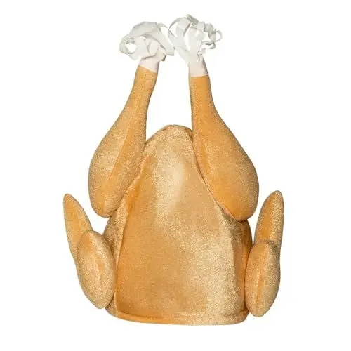 Produktbild: Boland 99935 - Hut Hähnchen, für Erwachsene, Kopfbedeckung, Mütze aus Plüsch, Volksfest, Kostüm, Karneval, Mottoparty, JGA