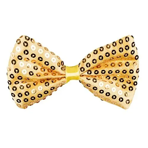 Produktbild: Boland - Fliege mit Pailletten, Accessoire, Disco, Party, Kostüm, Karneval, Mottoparty