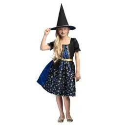 Produktbild: Boland - Kinderkostüm Magische Hexe, Faschingskostüme Kinder, Halloween Verkleidung, Horror Kostüm für Karneval