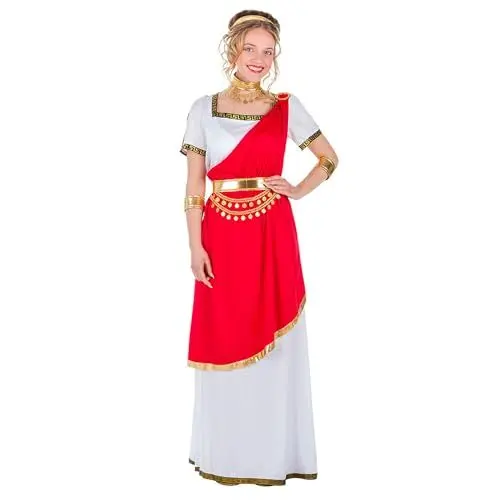 Produktbild: Boland - Kostüm Römerin für Damen, 7-teilig, Faschingskostüm für Mottoparty, Halloween oder Karneval, Königin, Göttin